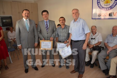 SOSEV plaket törenine katılan davetliler