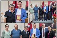 SOSEV Vakfı’ndan Soma Kaymakamı Akkaya’ya Veda Ziyareti