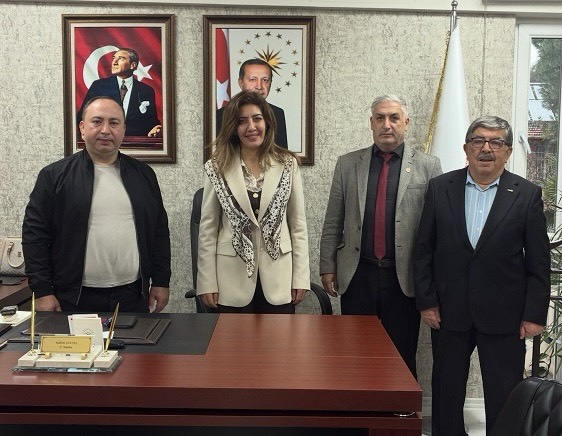 SOSEV Heyetinden Manisa Aile ve Sosyal Hizmetler İl Müdürü Kuduret Gültaş’a Hayırlı Olsun Ziyareti